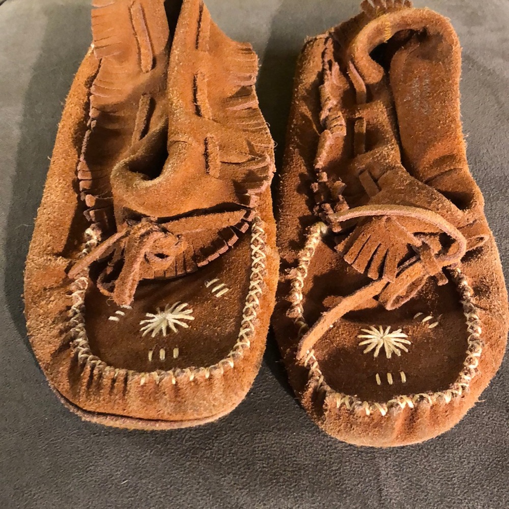 Brown Suede moccasins